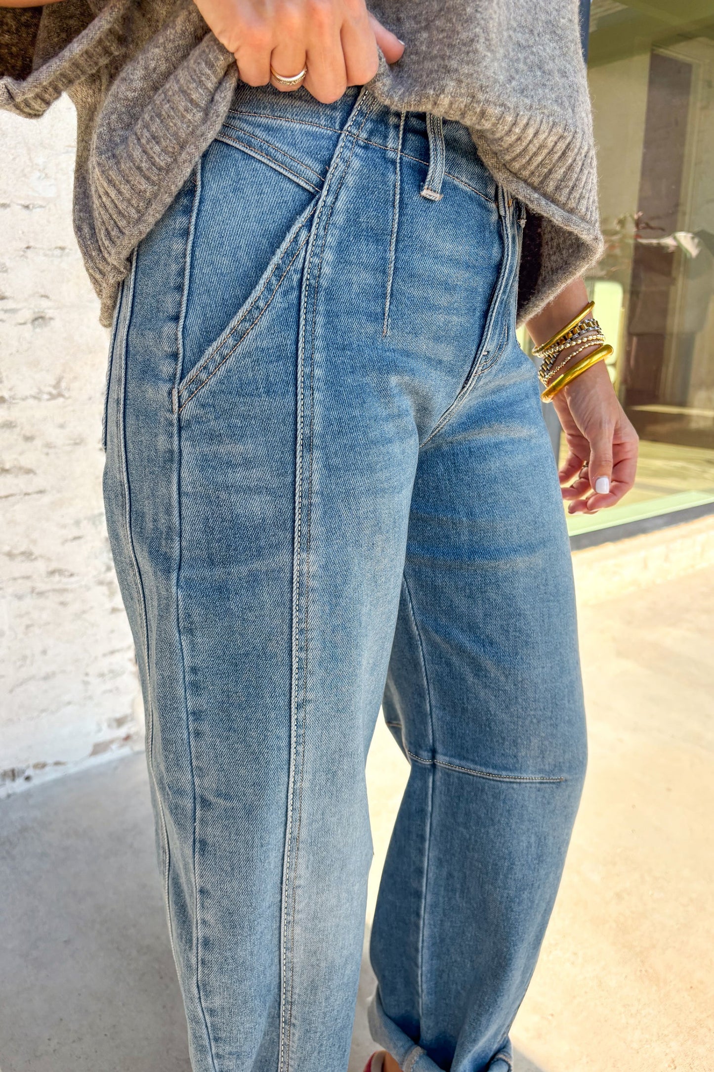 Sky Barrel Jeans